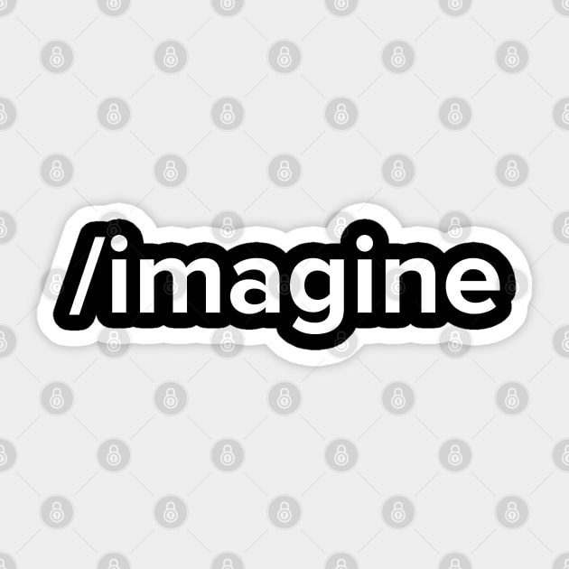 /imagine prompt -  AI command Sticker by GraphicEngine